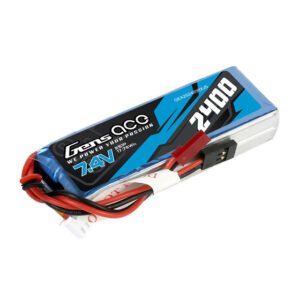 Batería Lipo Gens ace RX de 2400 mAh, 2S y 7,4 V con conector JST-SYP