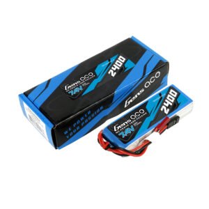 Batería Lipo Gens ace RX de 2400 mAh, 2S y 7,4 V con conector JST-SYP
