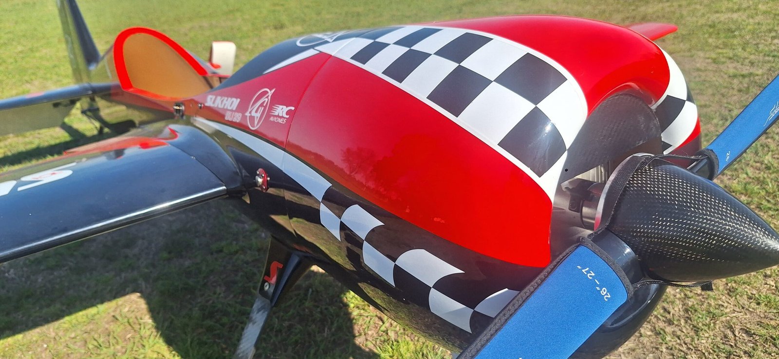 Sukhoi 120cc de la firma Rc Aviones Nuevo completo - Imagen 26