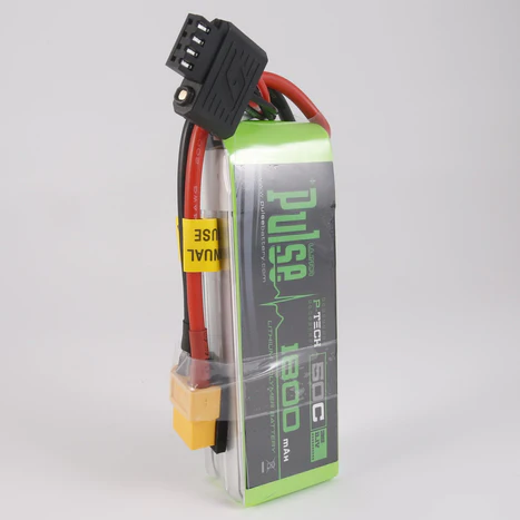 Batería Lipo P-Tech Pulse de 1800 mAh, 50 C, 11,1 V, 3S, conector XT60 - Imagen 4