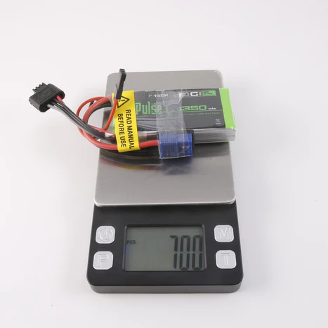 Batería de LiPo PULSE 2S de 1350 mAh, 20 C y 7,4 V RX P-Tech
