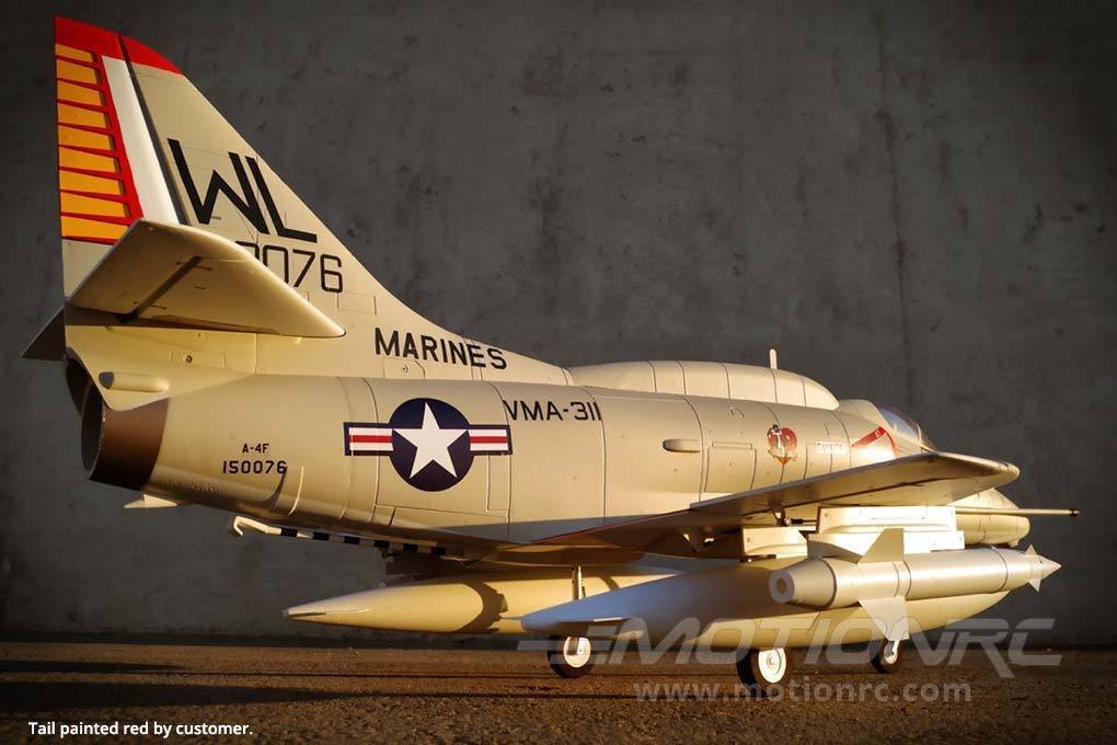Avión a reacción Freewing A-4E/F Skyhawk de alto rendimiento de 80 mm EDF - PNP - Imagen 7