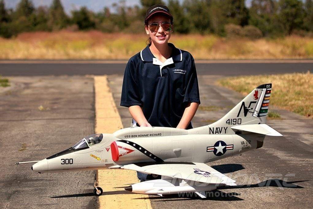 Avión a reacción Freewing A-4E/F Skyhawk de alto rendimiento de 80 mm EDF - PNP - Imagen 10