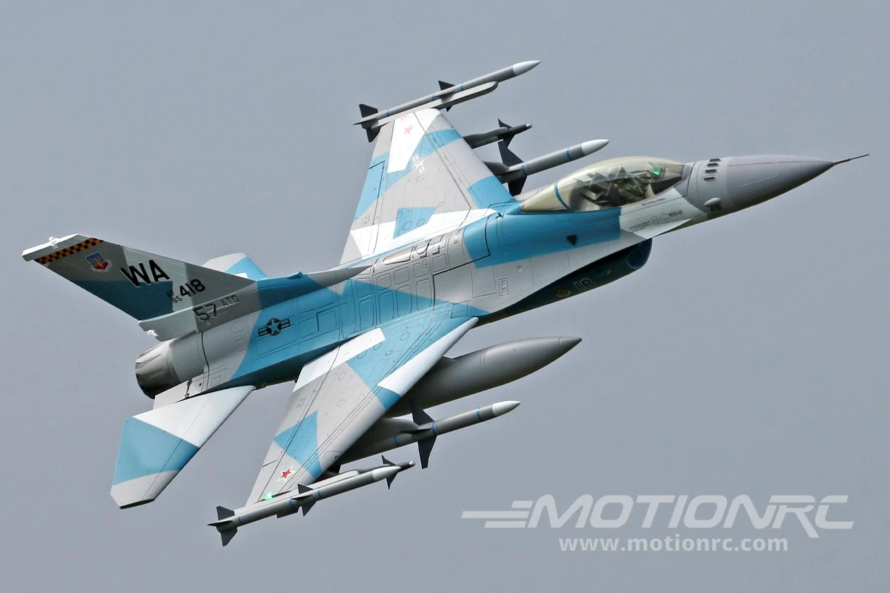 Avión de combate F-16 V2 ULTRA de 90 mm y 8S EDF JET PNP - Imagen 7