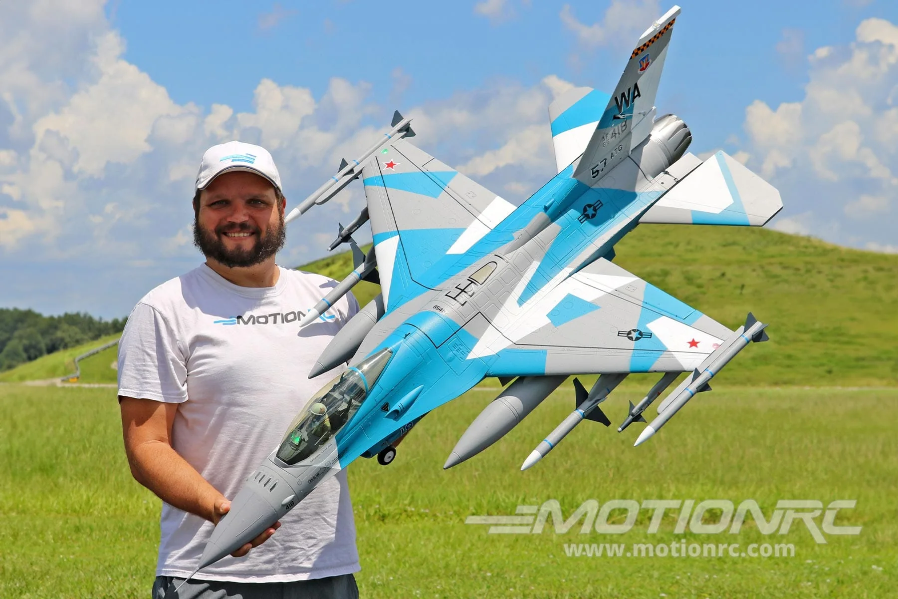 Avión de combate F-16 V2 ULTRA de 90 mm y 8S EDF JET PNP - Imagen 9