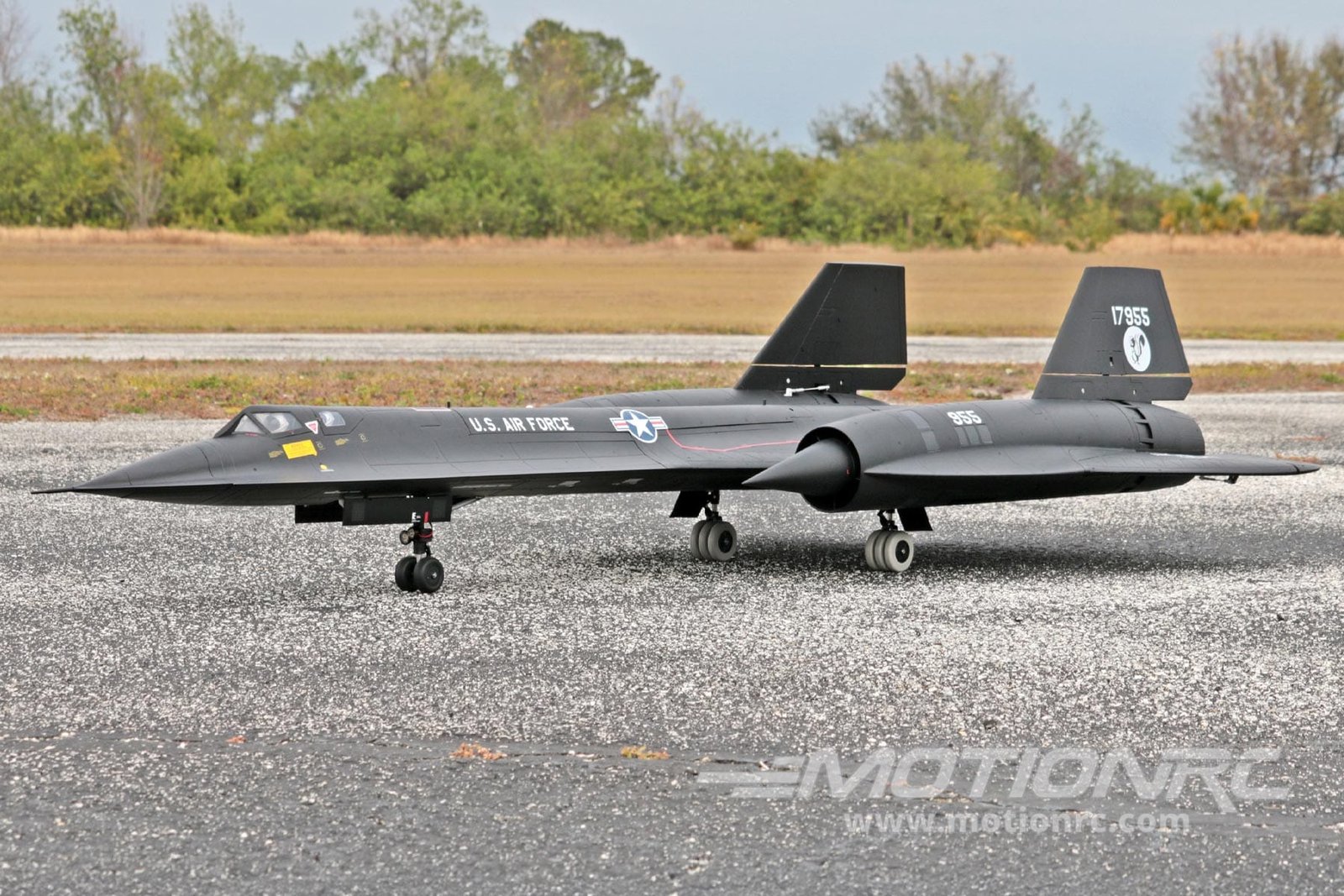 Avión de combate Freewind SR-71 BLACKBIRD TWIN de 70 mm con giroscopio PNP - Imagen 17