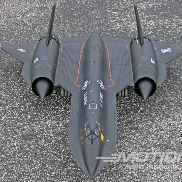 Avión de combate Freewind SR-71 BLACKBIRD TWIN de 70 mm con giroscopio PNP