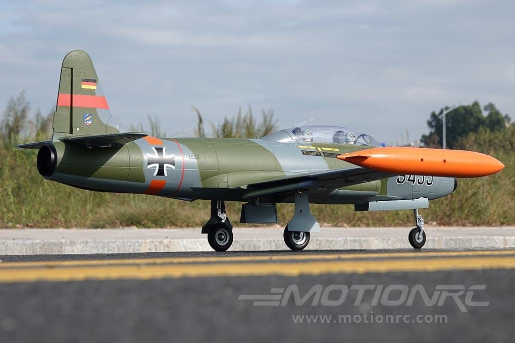Avión a reacción alemán Freewing T-33 Shooting Star de 80 mm EDF - PNP - Imagen 3