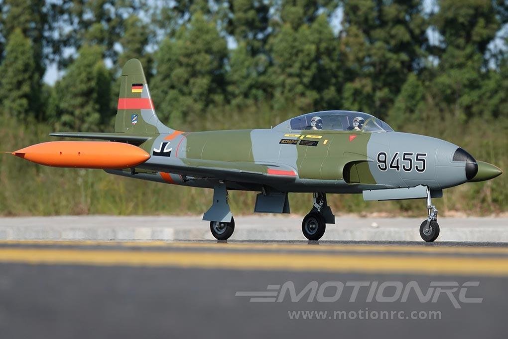 Avión a reacción alemán Freewing T-33 Shooting Star de 80 mm EDF - PNP - Imagen 9