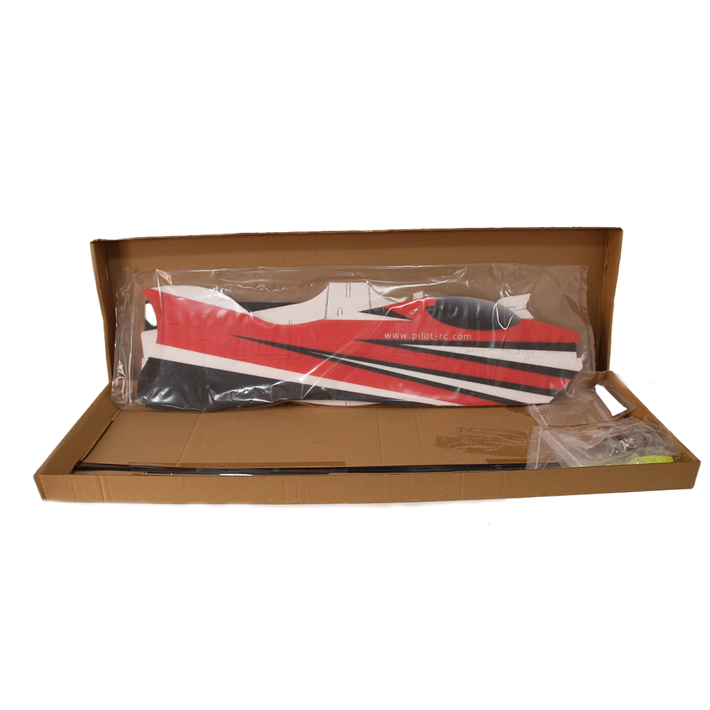 AVION PILOT RC SHOCK FLYER PNP VERSIÓN BLANCO/ROJO - Imagen 5