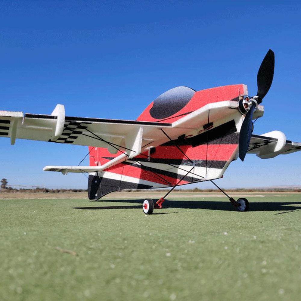 AVION PILOT RC SHOCK FLYER PNP VERSIÓN BLANCO/ROJO