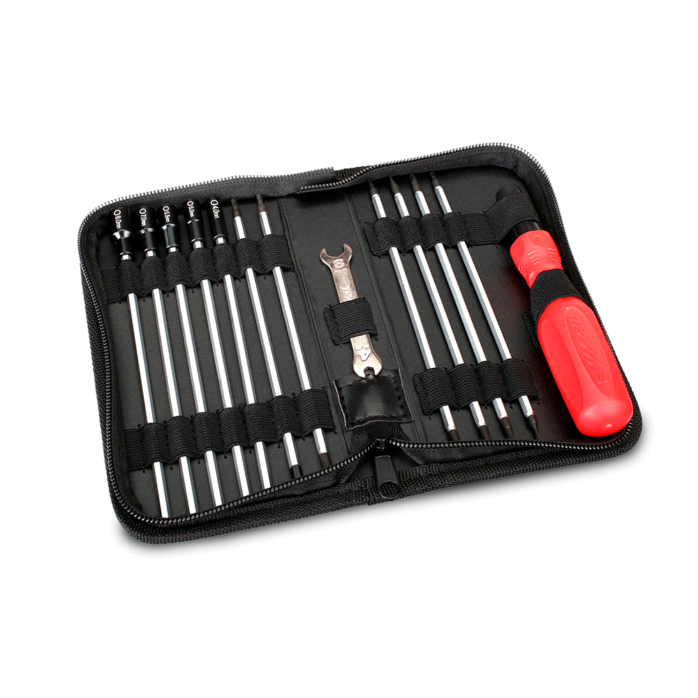KIT DE HERRAMIENTAS TRAXXAS ACC CON CARTUCHERA - Imagen 2