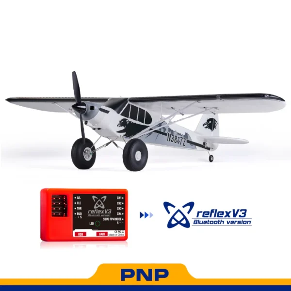 Avion FMS 1300 mm PA-18 Super Cub con Reflex V3, PNP