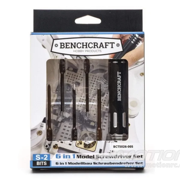 Juego de destornilladores BenchCraft 6 en 1