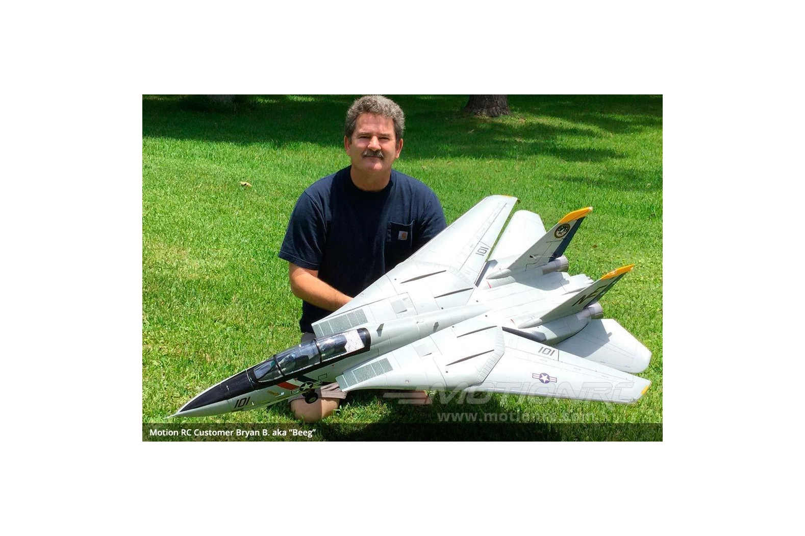 Avión a reacción F-14 Tomcat Twin de 80 mm con motor EDF-PNP - Imagen 3