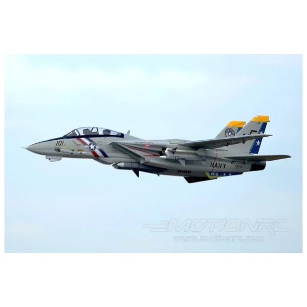 Avión a reacción F-14 Tomcat Twin de 80 mm con motor EDF-PNP