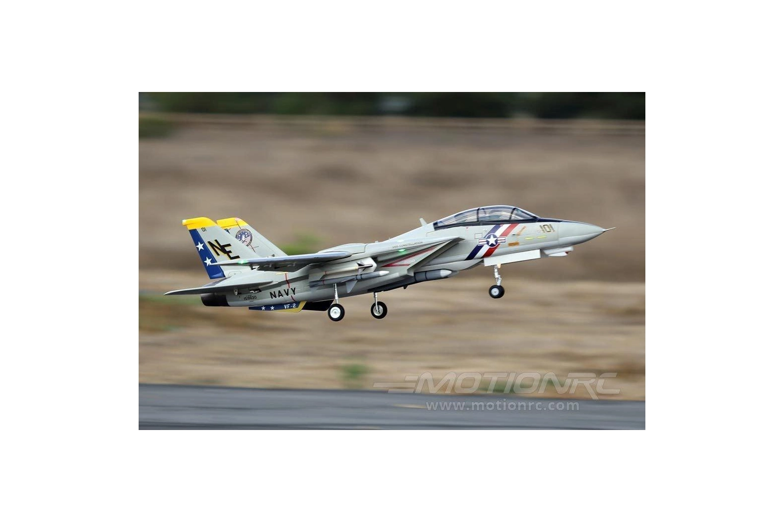 Avión a reacción F-14 Tomcat Twin de 80 mm con motor EDF-PNP - Imagen 16