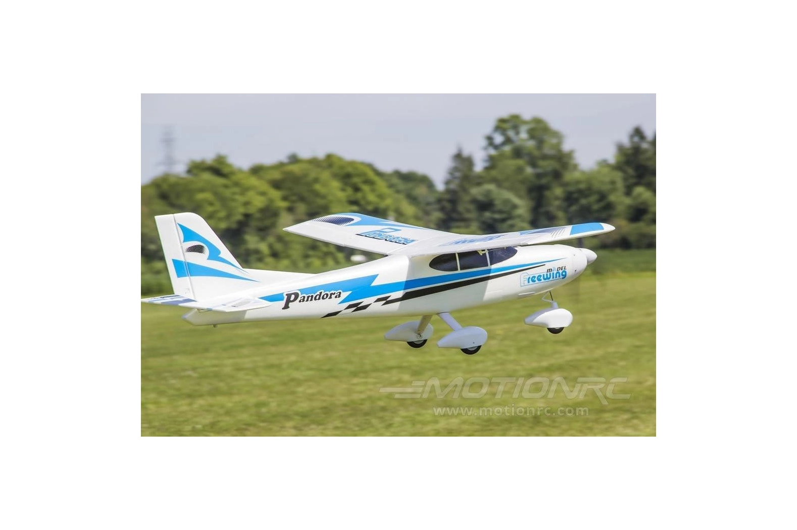Avion Freewing Pandora 4 en 1 Azul, 1400 mm (55") de envergadura - PNP - Imagen 18