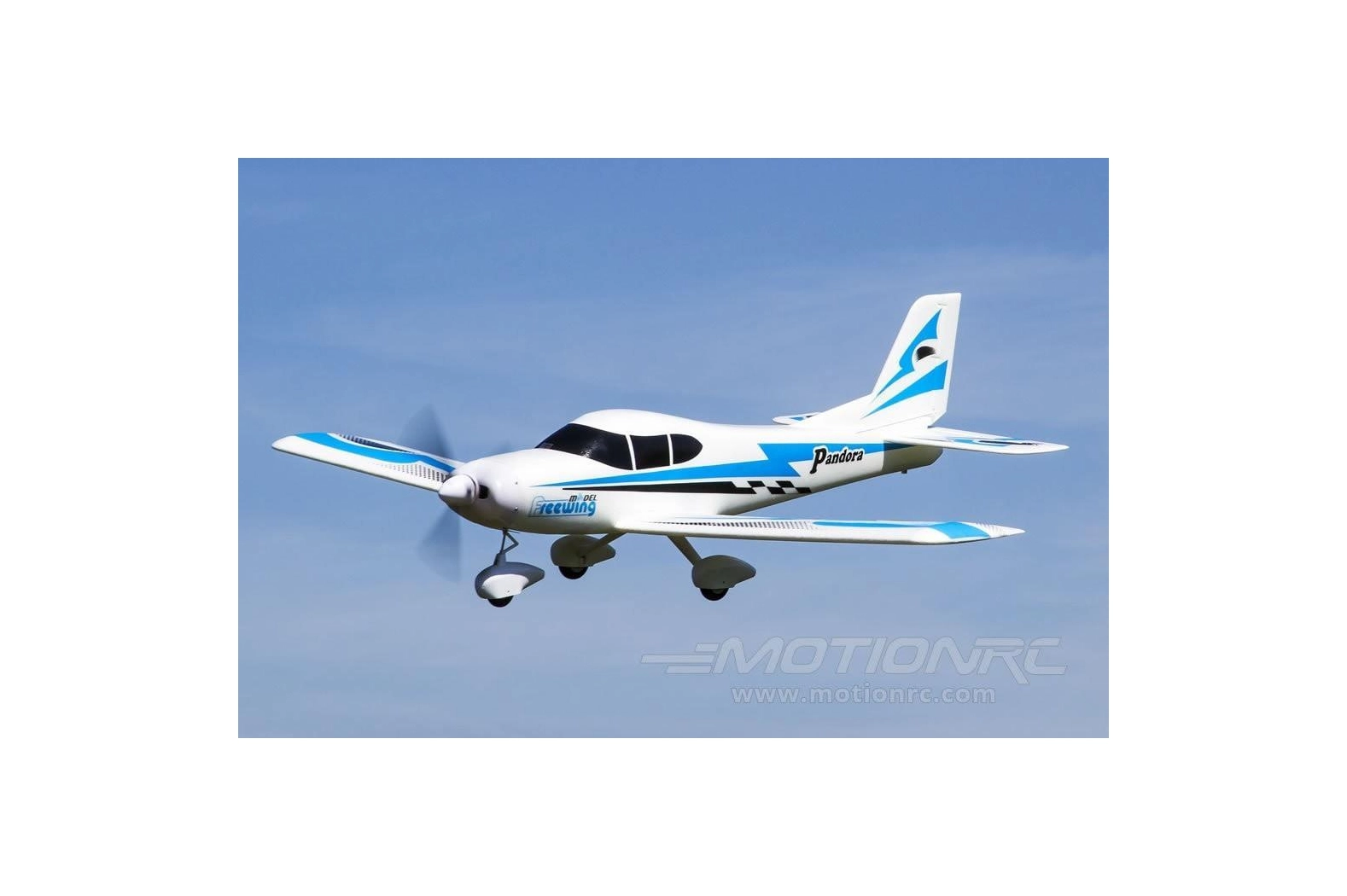 Avion Freewing Pandora 4 en 1 Azul, 1400 mm (55") de envergadura - PNP
