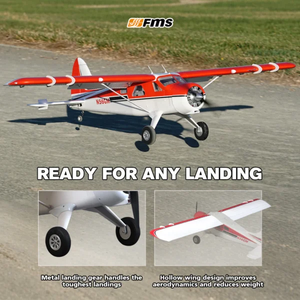 Avion Beaver V2 PNP FMS 2000 mm (78,7