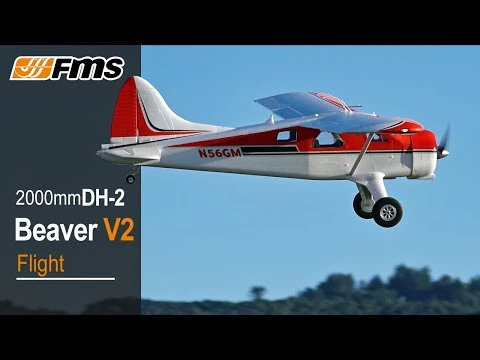 Avion Beaver V2 PNP FMS 2000 mm (78,7") sin flotadores - Imagen 6