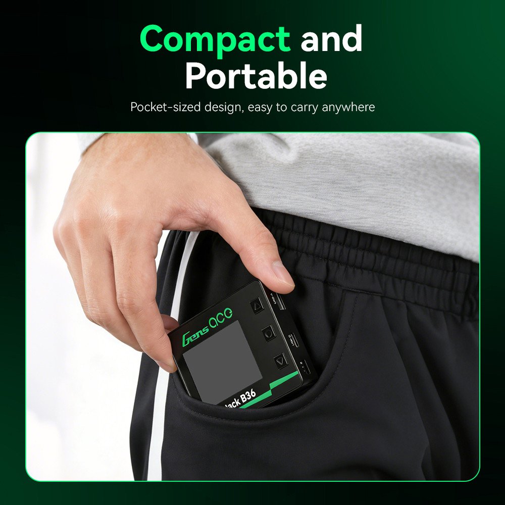 Gens ace iCheck B36 | Comprobador de baterías RC inteligentes - Imagen 10