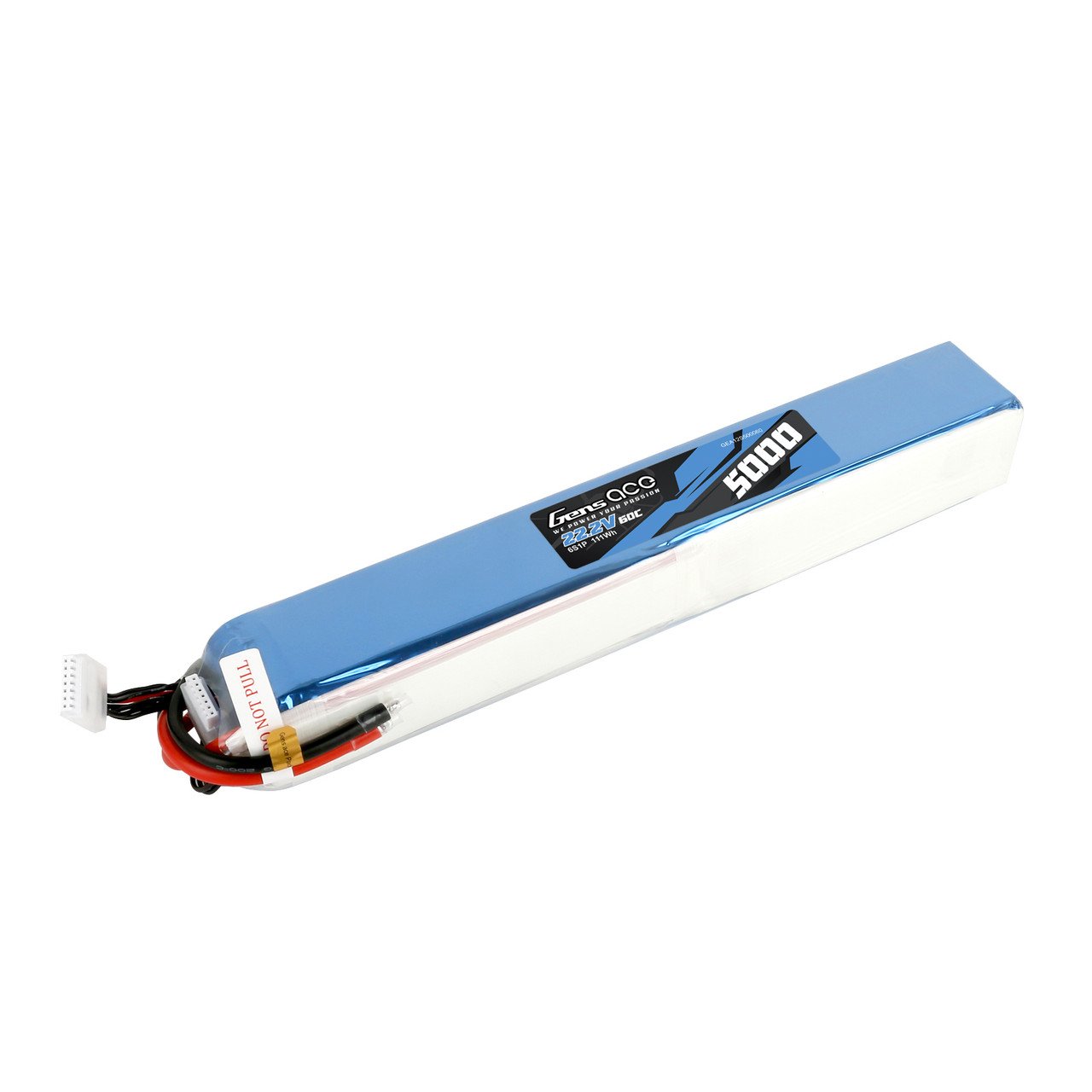 Batería Lipo Gens ace de 5000 mAh, 12S, 44,4 V, 60C, sin enchufe. - Imagen 4