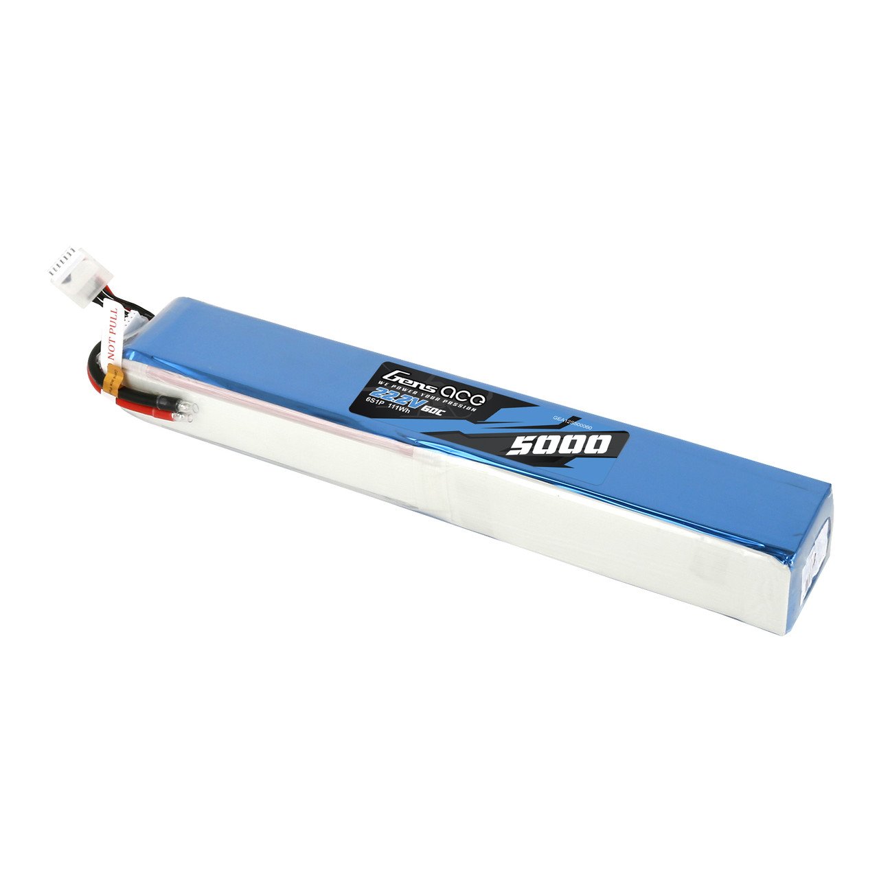 Batería Lipo Gens ace de 5000 mAh, 12S, 44,4 V, 60C, sin enchufe. - Imagen 5
